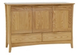 Ercol Mantua 3 door sideboard bottom drawers