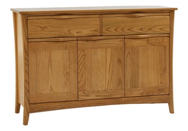 Unbranded Ercol Mantua 3 door sideboard top drawers