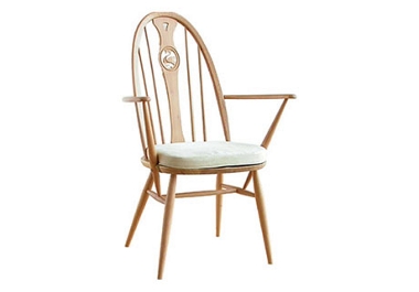 Unbranded Ercol Chester Swan armchair (elm seat)
