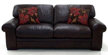 georgia 3 seater classic back sofa