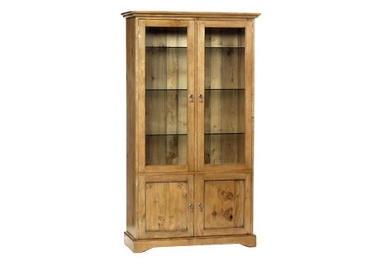 Oak Grassington Display cabinet