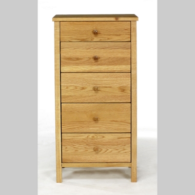 Unbranded Havana 5 drawer tall chest