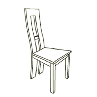 horizon Riva leather seat chair