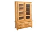 Horizon 2 door glass display cabinet
