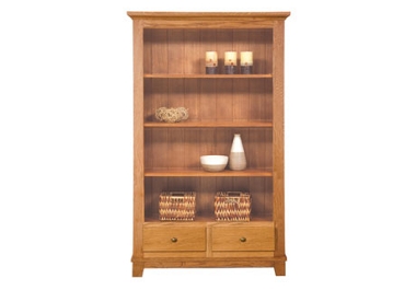 Heritage Tall open bookcase