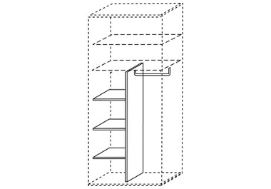 Unbranded Wardrobe Interior Options Interior divider with