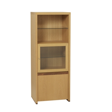 Narrow display cabinet