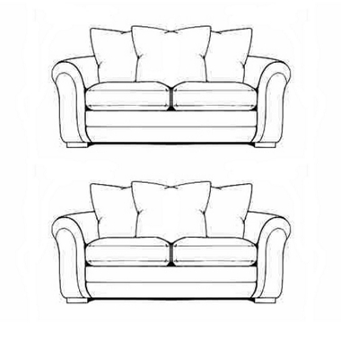 jackson GREAT SOFA DEAL! Pair (2) of 2 str casual back sofas offer