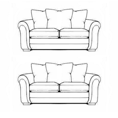GREAT SOFA DEAL! Pair (2) of 2 str casual back sofas offer