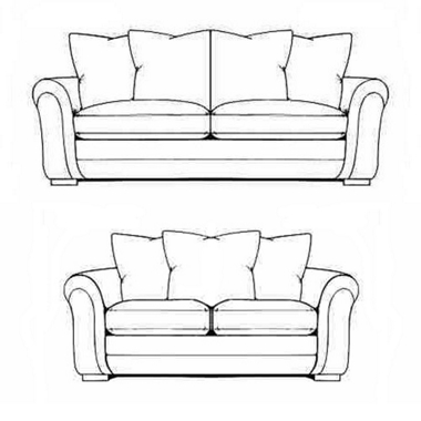 Jackson GREAT SOFA DEAL! 3 plus 2 str casual back sofas offer