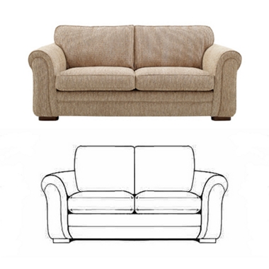 GREAT SOFA DEAL! 3 plus 2 str classic back sofas offer