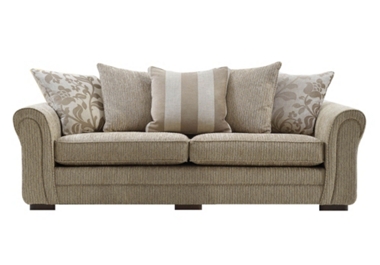 4 seater casual back sofa