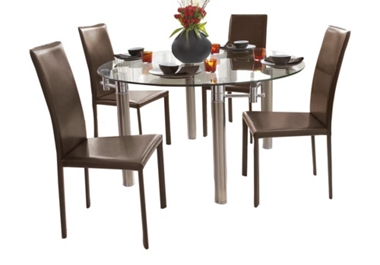 jazz ext. table and 4 Jazz chairs