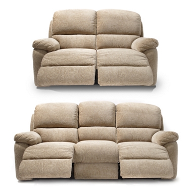 Unbranded Leona (Fabric) GREAT SOFA DEAL! 3 str plus 2 str power sofas offer
