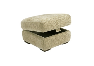 Leona (Fabric) Storage footstool