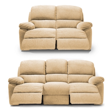 Leona (Fabric) GREAT SOFA DEAL! 3 str and 2 str reclining sofas offer