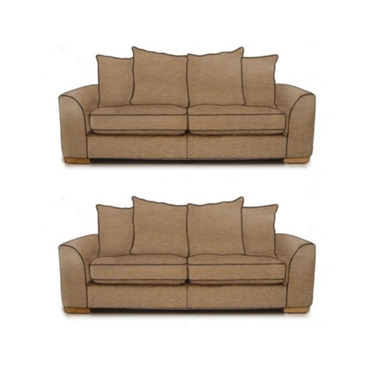 GREAT SOFA DEAL! Pair (2) of medium casual back sofas offer