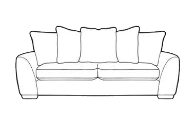 Sofa Bed Medium casual back sofa bed