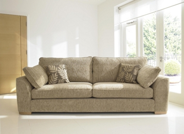 Extra large classic back sofa