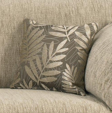 Sofa Bed Pair of patterned scatter cushions