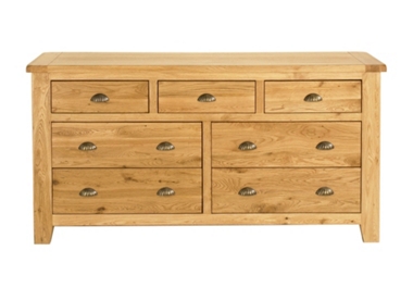 Lyon. 7 drawer wide chest