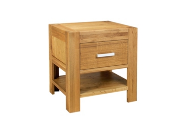 bentley Lyon Light 1 drawer bedside cabinet