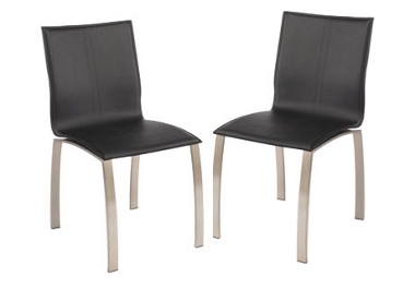 metropolis Pair (2) of dining chairs