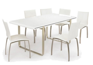 GREAT DINING DEAL! Ext. table with 6 chairs