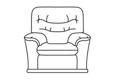 G Plan Malvern (Leather) Chair (P)