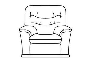 G Plan Malvern (Leather) Chair (P)