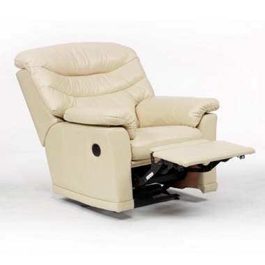 G Plan Malvern (Leather) Power recliner chair (P)