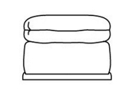Storage footstool (C)