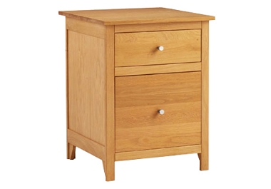 Modular 2-drawer filing cabinet