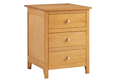 Modular 3-drawer cabinet
