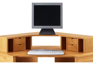 modular Corner desk top unit