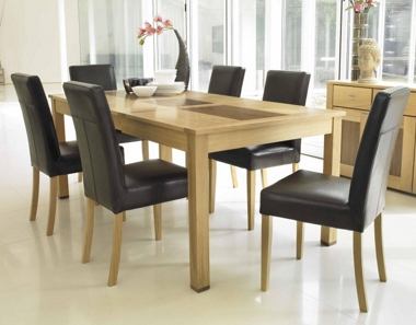 Dohl Furniture GREAT DINING DEAL! Extending table and 6 Biarritz chairs