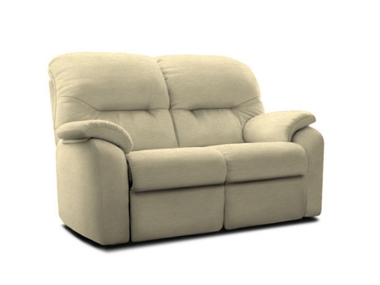G Plan Mistral (Fabric) 2 seater (LHF) manual recliner (C)