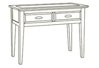 Console table