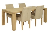 Normandy. Table & 4 fabric chairs