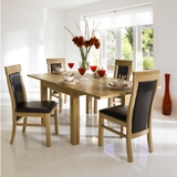 Oakbay Fold over dining table & 4 chairs
