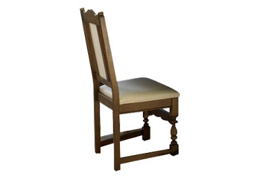 Old Charm Lancaster Side chair in Barley fabric