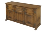 Old Charm Lancaster Three door sideboard