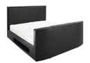 7' (grande super king) bedstead with TV