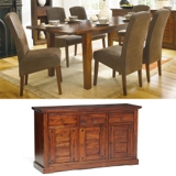 Pradesh GREAT DINING DEAL!  Table (160 x 90) , 6 Cavos chairs with  a 3 dr/3 drw sideboard