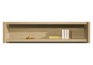 Unbranded Quba Large double book shelf