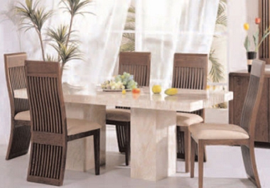 Sateen Table and 4 chairs