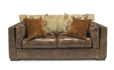 Shalimar 2 seater sofa (fabric back)