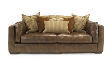 Shalimar 3 seater sofa (fabric back)