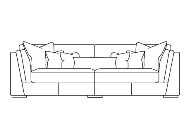 Shalimar 4 seater sofa