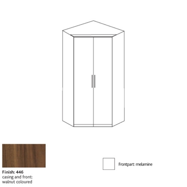 system 300 Walk in corner wardrobe 8340